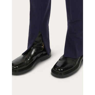 Technical Gabardine Trousers - Midnight Blue
