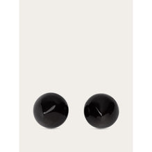 Organic Shape Earrings (S) - Ladies - Black