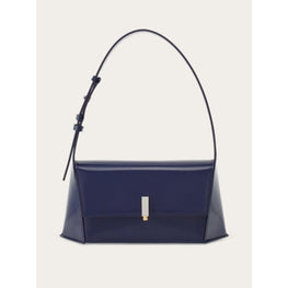 Geometric Medium Shoulder Bag - Midnight Blue