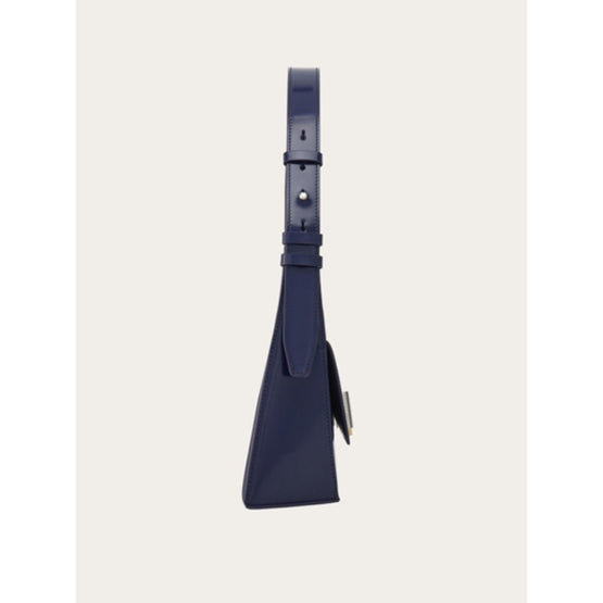 Geometric Medium Shoulder Bag - Midnight Blue