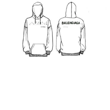 Medium Fit Hoodie - Faded Pink/Black