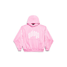 Medium Fit Hoodie - Light Pink/White