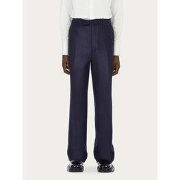 Tailored Trousers - Navy Blue