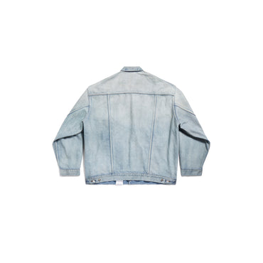 Sticker Jacket - Dirty Blue