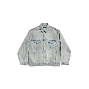 Large Fit Jacket - Dirty Blue