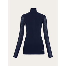 Long Sleeved Turtleneck - New Navy Blue