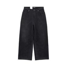 Sticker Baggy Pants - Sunbleached Black