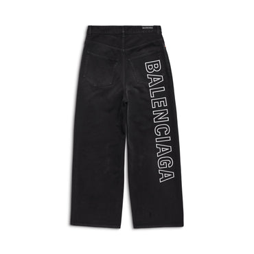 Baggy Pants - Sunbleached Black