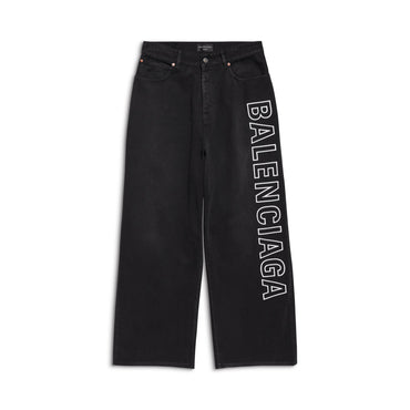 Baggy Pants - Sunbleached Black