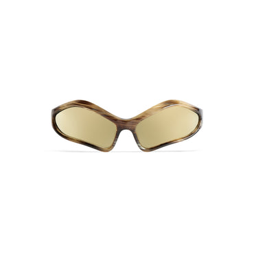 Fennec Oval 0314S - Horn/Mirror Bronze