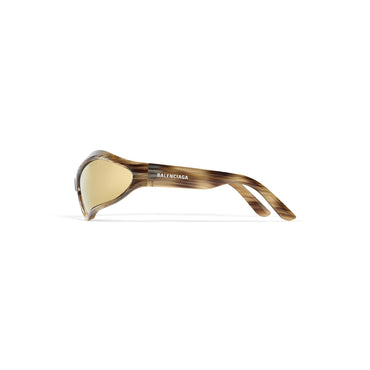 Fennec Oval 0314S - Horn/Mirror Bronze