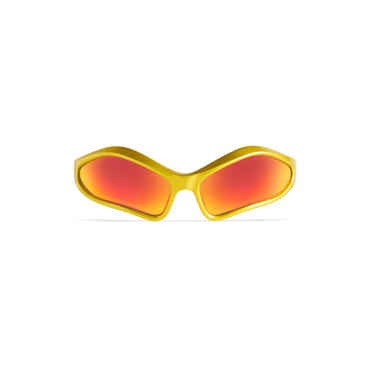 Fennec Oval 0314S - Yellow/Mirror Red