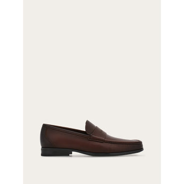 Moccasin With Signature - Men - Cocoa