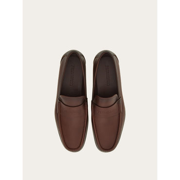 Moccasin With Signature - Men - Cocoa