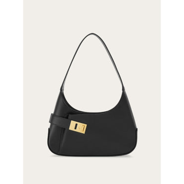 Hobo Shoulder Bag - Ladies - Black
