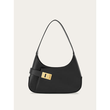Hobo Shoulder Bag - Ladies - Black