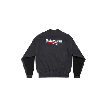 Hybrid Crewneck Sweater - Black