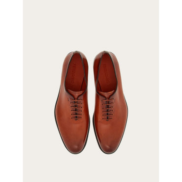 Tramezza Plain Toe Oxford - Men - Terracotta/Testa Di Moro