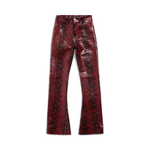 Bootcut Pants - Burgundy