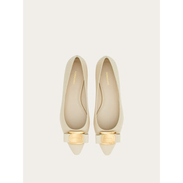 New Vara Plate Ballet Flat - Ladies - Mascarpone