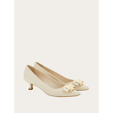 New Vara Plate Low Heel Pump - Ladies - Mascarpone