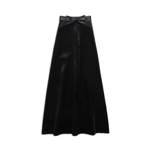 Maxi A-Line Skirt - Black