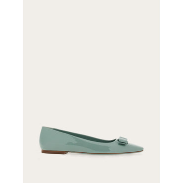 Vara Bow Ballet Flat - Patent Calfskin - Lucky Charme