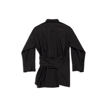 Cut Up Shirt - Black