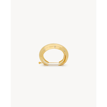 Anneau Depaule Bloc Organic - Dore/Crystal