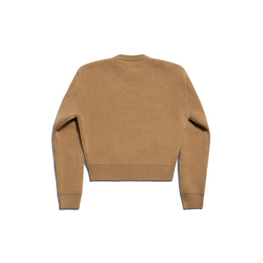 Crewneck Sweater - Dark Beige
