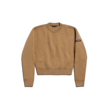 Crewneck Sweater - Dark Beige
