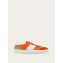 Low Sneaker With Signature - Men - Orange