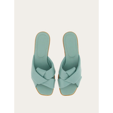 Crossover-Strap Slide - Nappa - Lucky Charme