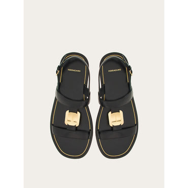 Capri Sandal - Nappa - Black