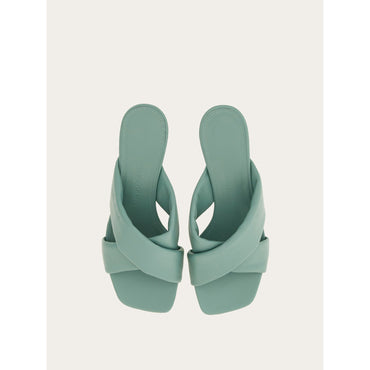 Crossover-Strap Slide - Nappa - Lucky Charme