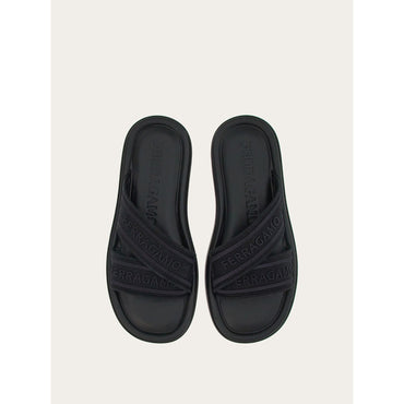 Slide With Signature - Ladies - Black