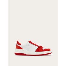Suede Patch Skate Sneaker - Ladies - Flame Red/Optic White