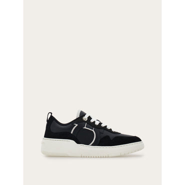 Sneaker With Gancini Ornament - Ladies - Black