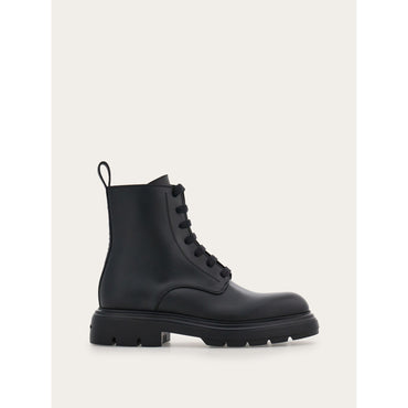 Combat Boot - Calfskin - Black