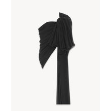 Top Mousseline Crepe Organic - Noir