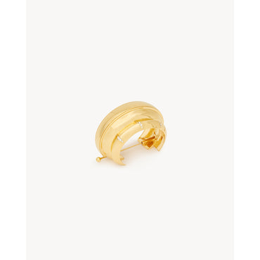 Anneau Depaule Bracelet Bloc - Dore/Crystal
