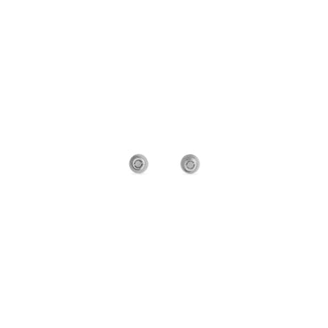 Garage Screw Earrings P - Antique Silver