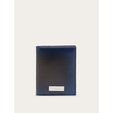 Credit Card Holder With Nuanced Detailing - Men - Testa Di Moro/Lapis Lazuli
