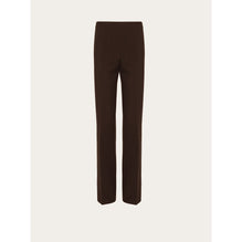 Pleated Trouser - Ladies - Espresso