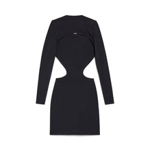Cut Out Mini Dress - Black
