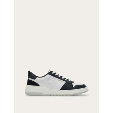 Suede Patch Skate Sneaker - Men - Black/White