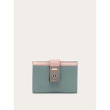 Hug Two-Tone Credit Card Holder - Calfskin - Lucky Charme/Nylund Pink