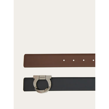 Fixed Belt With Twist Buckle - Men - Black