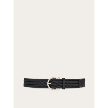 Braided Fixed Belt - Men - Black