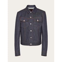 Denim Blouson - Men - Black